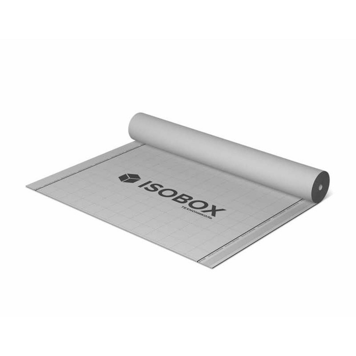 Гидро-ветрозащитная диффузионная мембрана ISOBOX 110 (клеевая полоса) 1.5х50 м