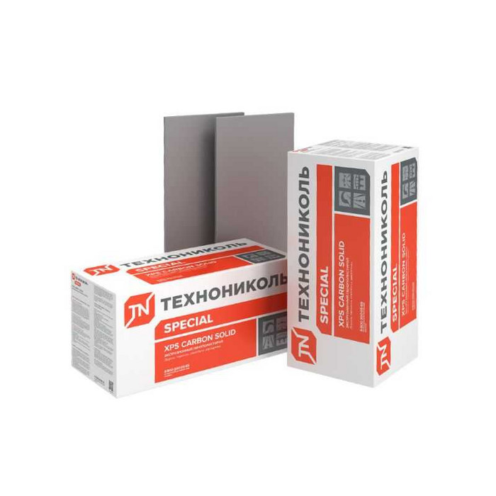 Экструдированный пенополистирол Технониколь XPS CARBON SOLID ТИП Б 40х580х1180-L